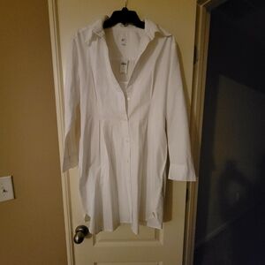 GAP Shirt Dress NWT Size M